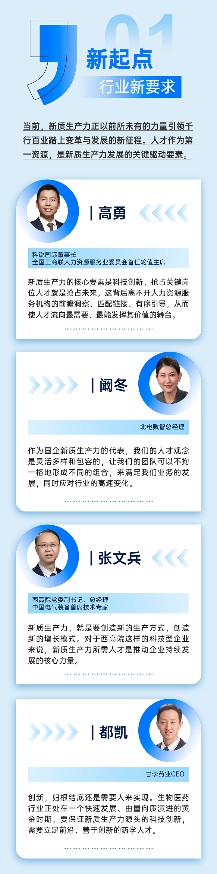 作为新质生产力领域代表的央国企、科研院所、标杆民营企业及人力资源服务业如何加快构建新质生产力人才供应链