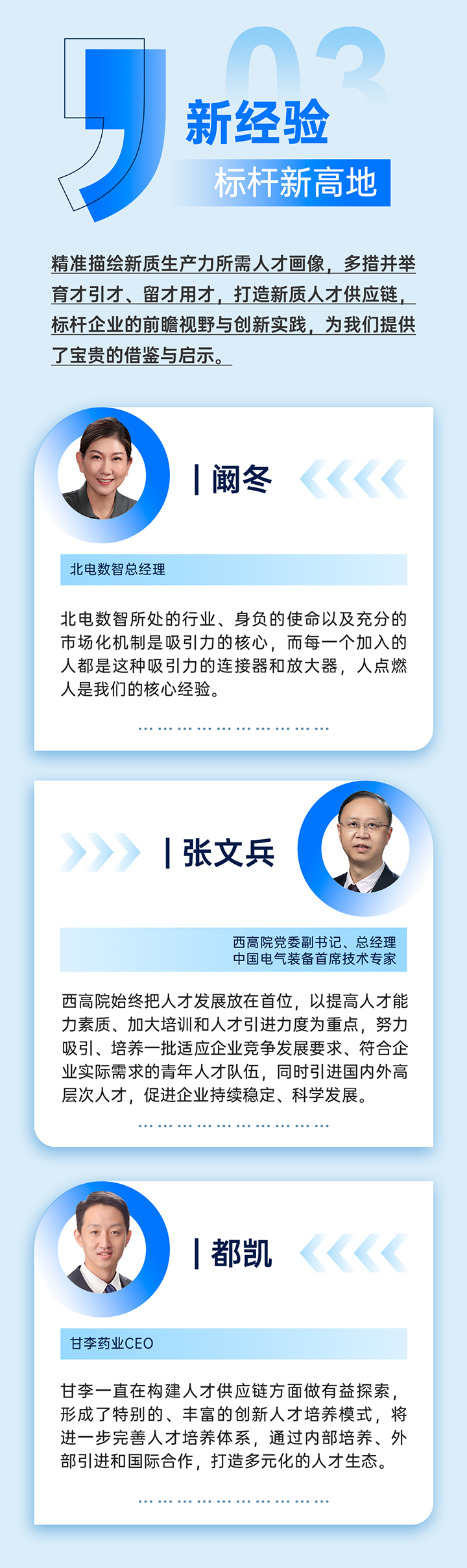作为新质生产力领域代表的央国企、科研院所、标杆民营企业及人力资源服务业如何加快构建新质生产力人才供应链